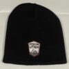 Black Expedition Utah Flat Beanie